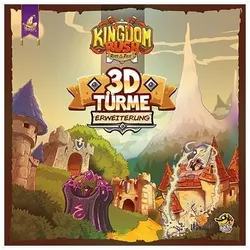 Mirakulus 1023742 - Kingdom Rush - 3D-Turm für RidZ und SdE (DE-Erweiterung) (Deutsch, 1 - 4 Spieler)