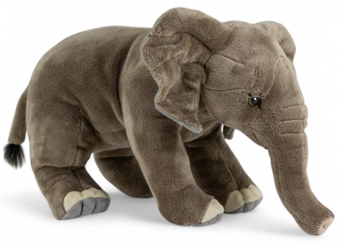 Carl Dick Afrikaanse olifant pluche knuffel 30 cm