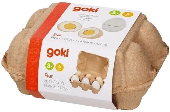 Oeufs avec scratch, boîte en carton - Goki
