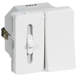 LK, Zubehör Elektroinstallation, FUGA Aufsatzdimmer LED-S 120 VA mit Korrespondenz 1 Modul, Weiss- In Tasche für DI