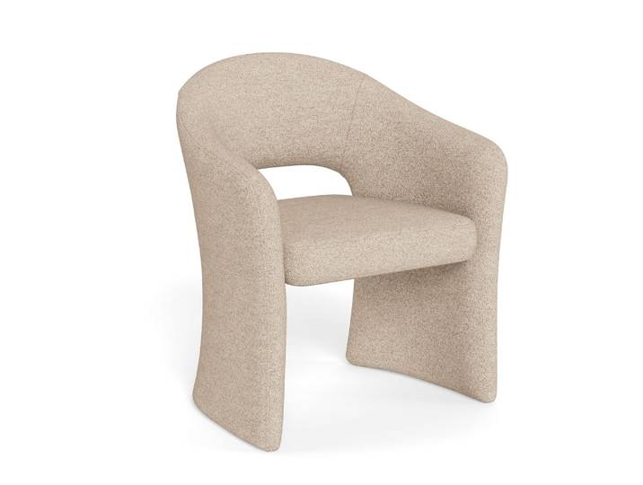 Esszimmerstuhl ACTONA GROUP Polsterstuhl , beige (beige, beige), B:64,5cm H:80cm T:56,5cm, Stoff, Stühle, Esszimmerstuhl, Stuhl mit Armlehne, height 80 cm