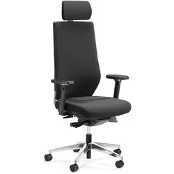 Ergotec Drehstuhl Urban Stoff Schwarz