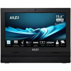 MSI PRO AP162T – 15,6 Zoll FHD – Intel N200 – 8 GB RAM – 128 GB SSD – Windows 11 Pro – Schwarz (128 GB, 8 GB, Intel N200), PC, Schwarz