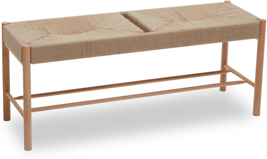 August Grove Oberlander Bench Brown 45cm H X 110cm W X 35cm D