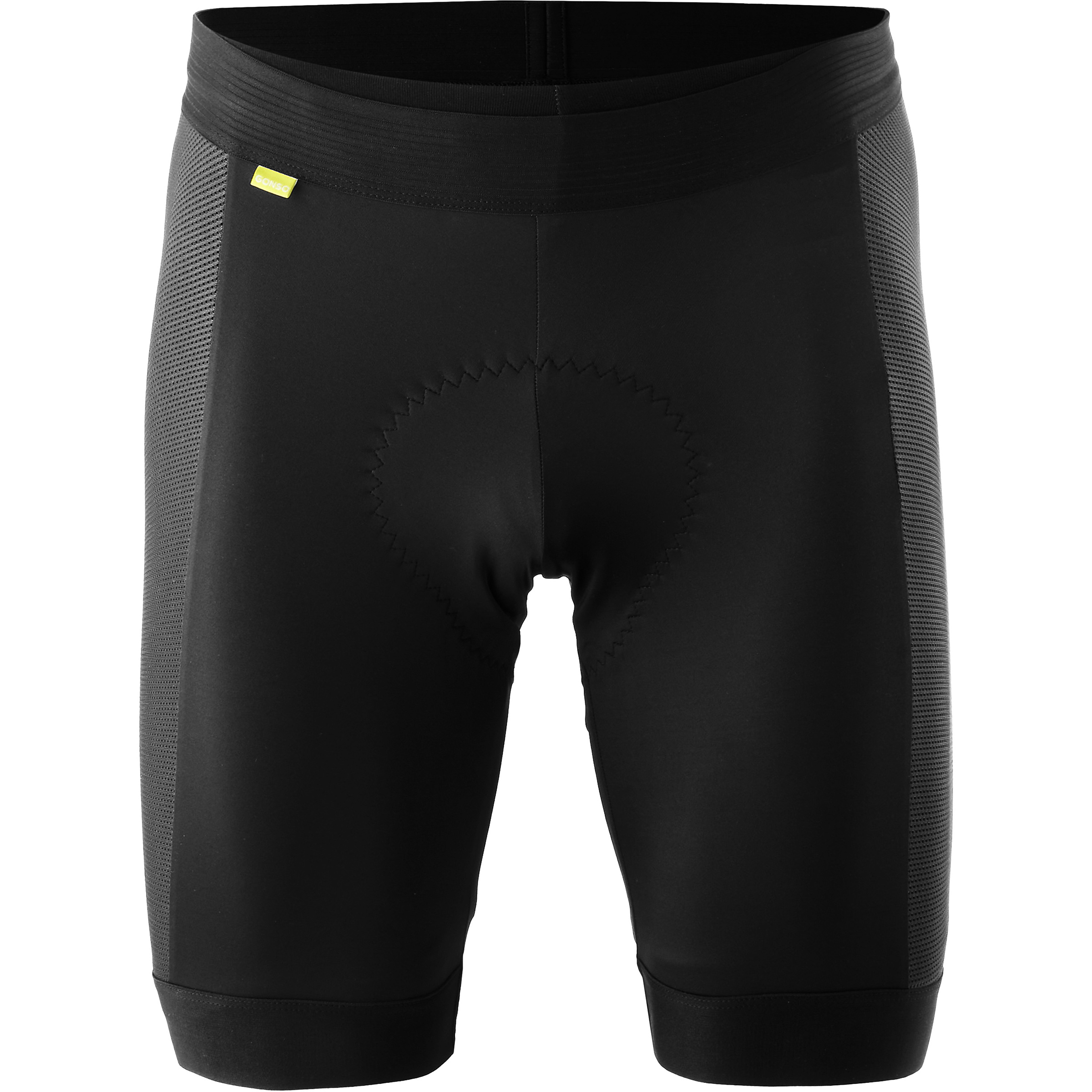 Gonso SQlab Go mit Sitzpolster Herren Fahrradhose schwarz Größe XXL Schnell trocknend