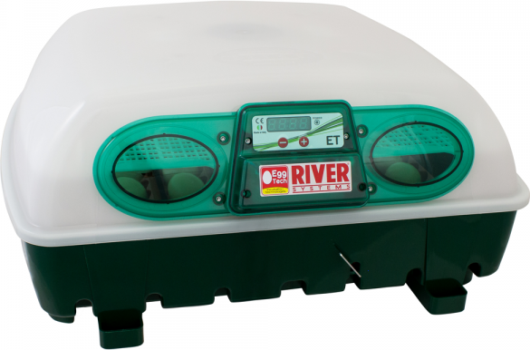 River Systems ET 49 - Manuelle Brutmaschine für Eier - 49 Eier