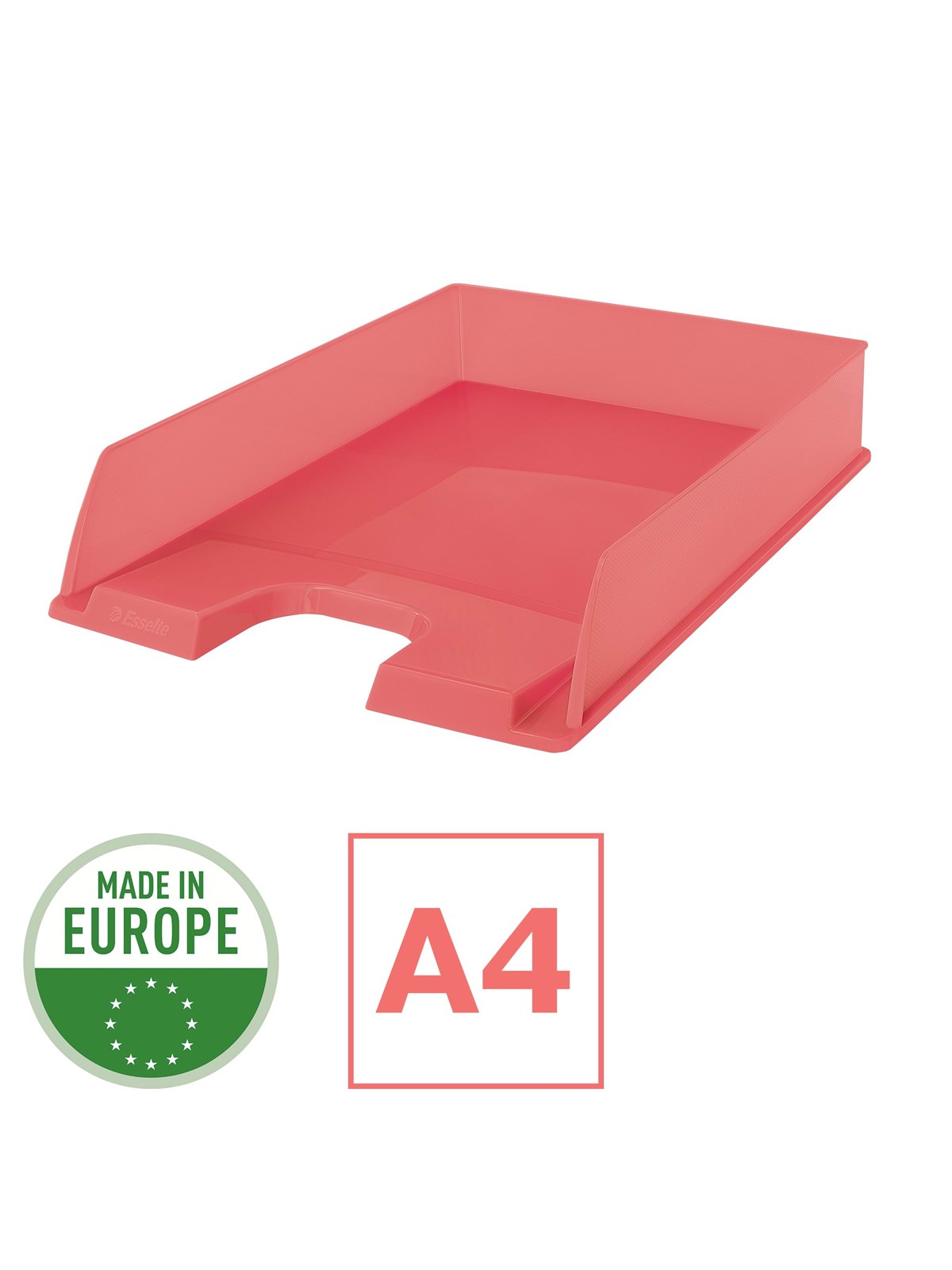Esselte Colour'Breeze Briefkorb Koralle