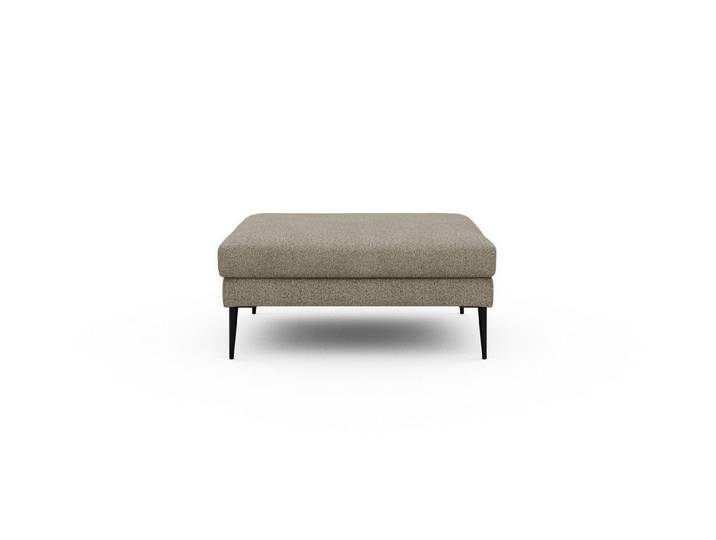 moebelfaktor Sitzhocker Paul, Skandinavisches Design, niedrige Bauhöhe, für Saugroboter geeignet