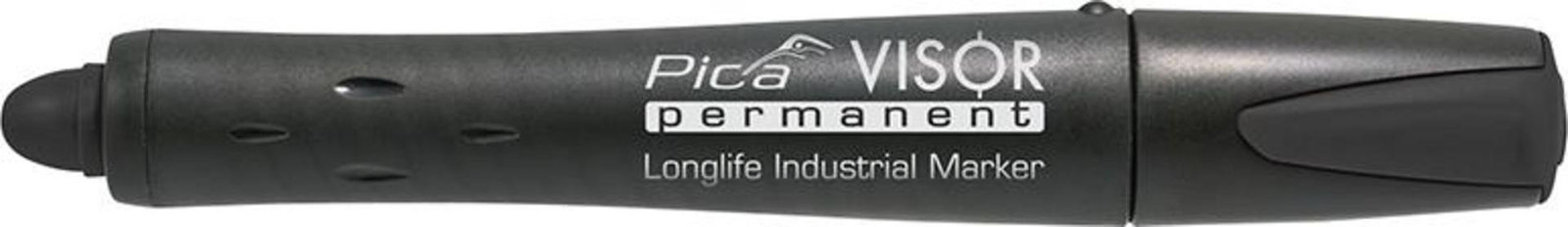Pica VISOR permanente stift, zwart
