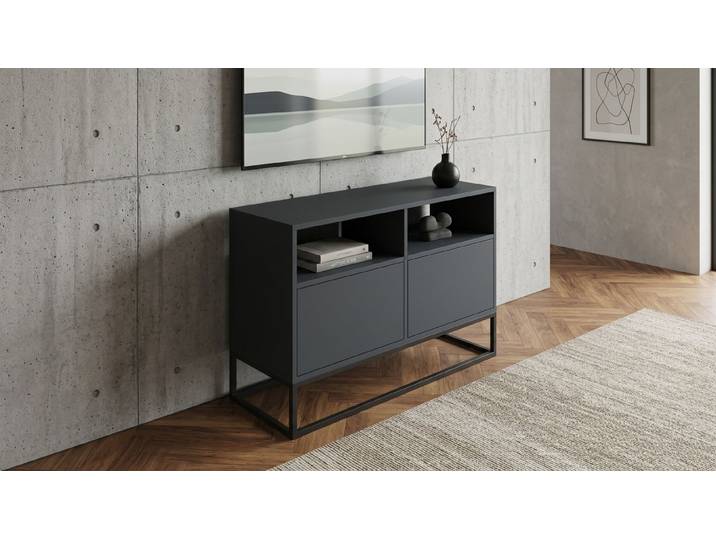 Sideboard TV Premium Dekore Schwarz