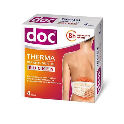 DOC Therma Wärme-Gürtel Rücken 4 St Gürtel