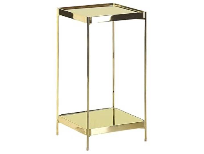 Exklusiver Beistelltisch in Gold 29 x 29 cm groß Alsea