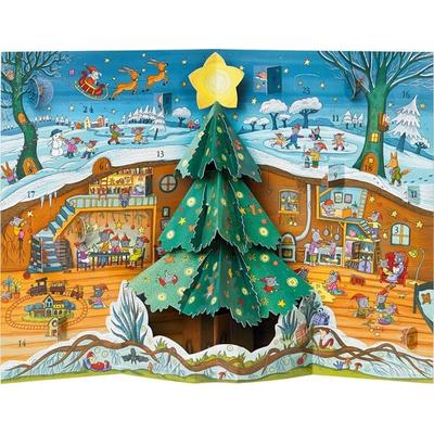 Weihnachten bei Familie Maus Pop-up-Adventskalender