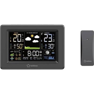 Renkforce RF-4883630 Digitale-Wetterstation Anzahl Sensoren max. 3