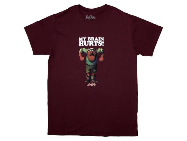 Monty Python My Brain Hurts T Shirt L