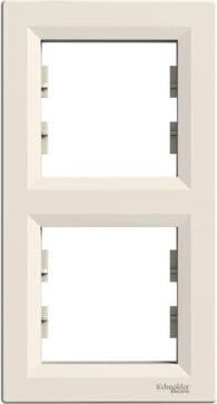 Schneider Electric Asfora EPH5810223 verticale fotolijst dubbel crème