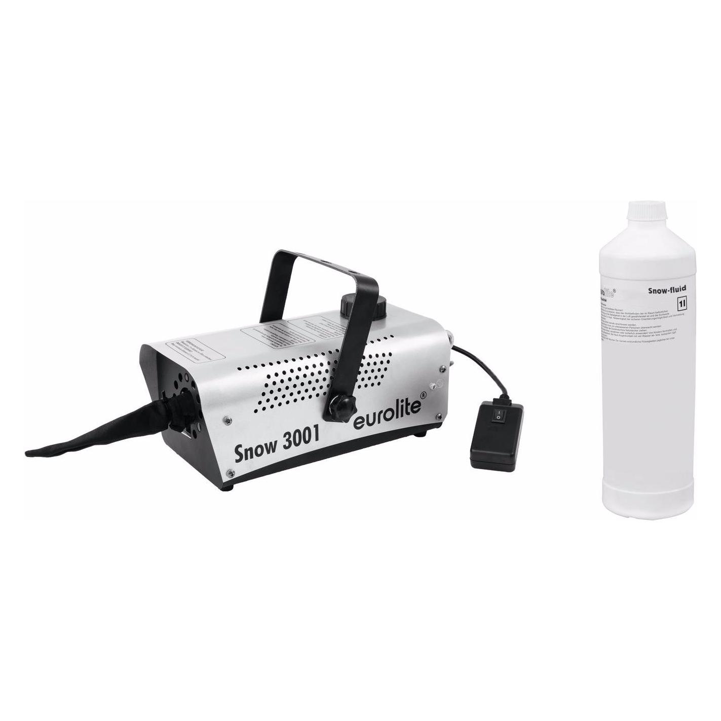 Eurolite Set Snow 3001 Schneemaschine + Schneefluid 1l (Schneemaschine) (20000258)