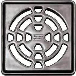 Schlüter Systems KERDI-DRAIN-RRE Rost-Rahmen-Set Design 1 Classic Edelstahl EB - Edelstahl gebürstet