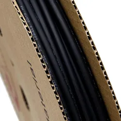 Schwarz Schrumpfschlauch fuer Kabel - 5mm x 100M