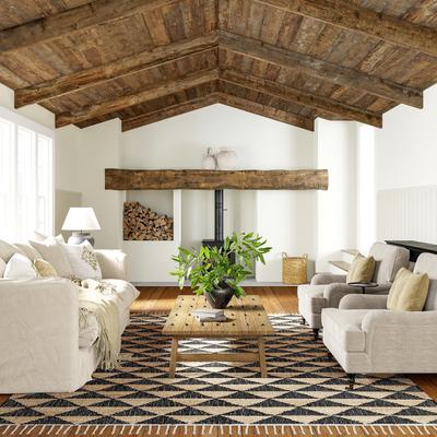 Nuloom Arrowroot Geometric Tasseled Area Rug