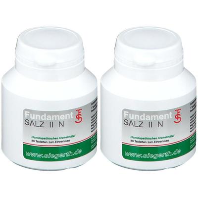 FUNDAMENT-Salz II N Tabletten 2x 2x80 St