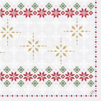 DUNI Klassik Serviette 40x40cm 1/4F. Tradition