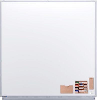 Whiteboard Legamaster PROFESSIONAL, Höhe 1200 mm, Breite 1200 mm, mit umfangreichem Zubehör