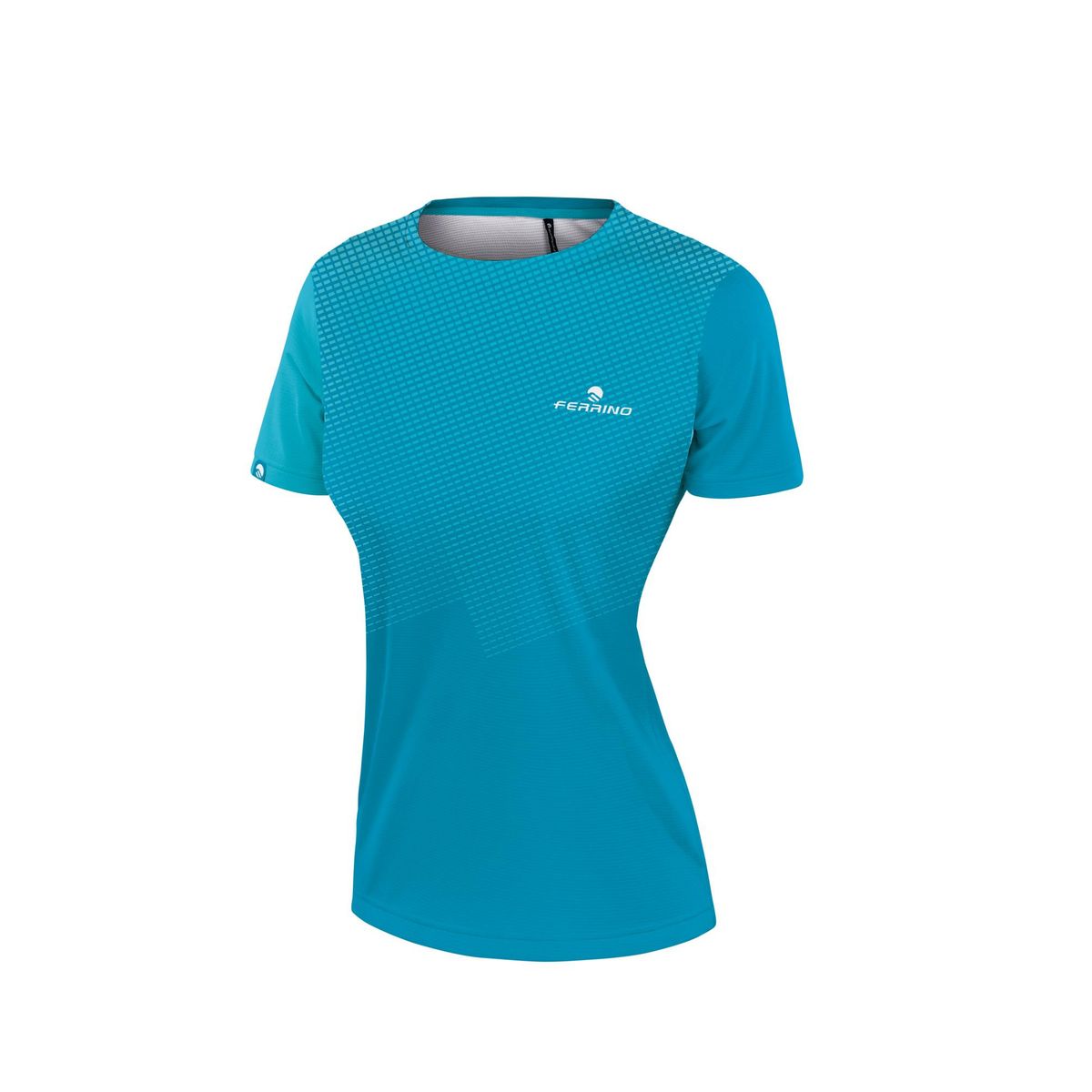 Ferrino Vaal T-shirt Woman coral blue (D8-clothing) M 21386ND8M
