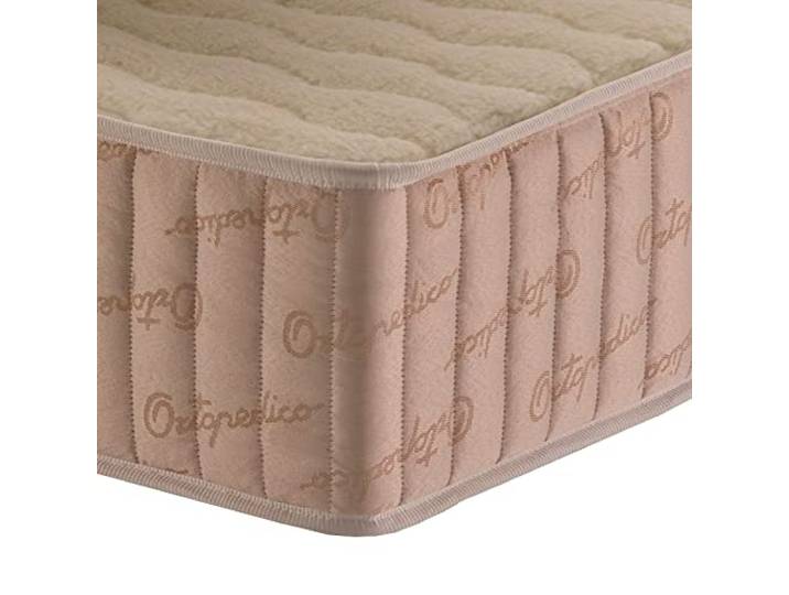 DELUXE13 Gold, Festigkeit Orthopädische Matratze aus Schaumstoff, HR-Schaum Dichte Synthetische Merinowolle Garn und Rohstoff hohe Qualität Hergestellt und entworfen in Spanien, 90x180