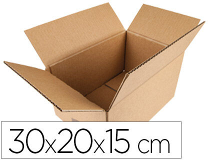 Caixa Q-Connect p/ Embalar Americana Medidas 300X200X150 mm Espessura Cartão 5 mm