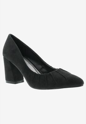 Women's Vinny Pump by Bellini in Black Microsuede (Size 10 M)
