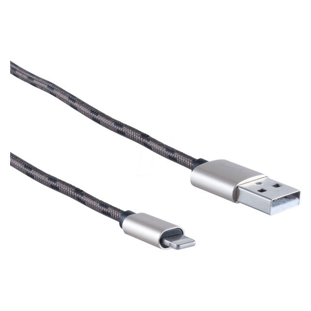 Shiverpeaks BS14-50078 Lightning-Kabel 0,9 m Braun (0.90 m, USB 2.0) (BS14-50078)
