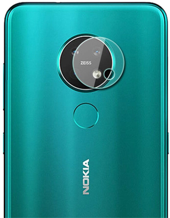 INCOVER Nokia 7.2 Beskyttelsesglas Til Kameralinse - 1 STK