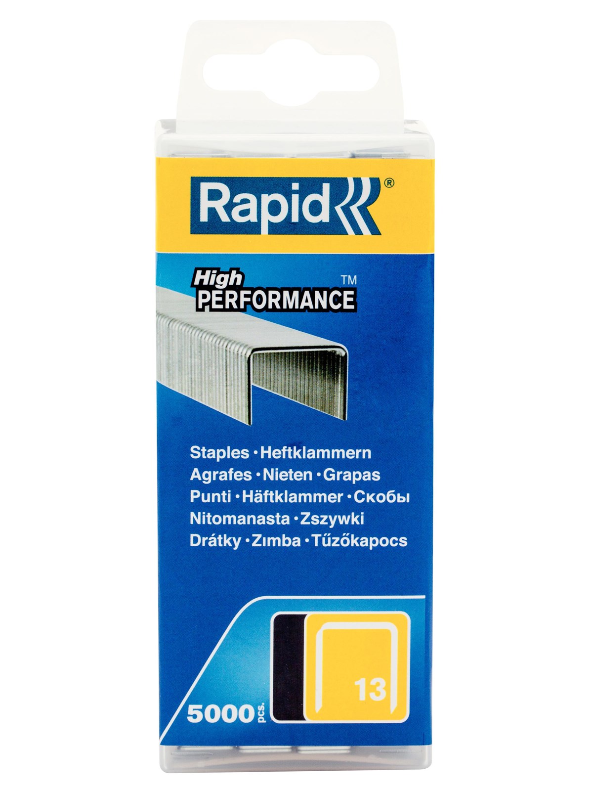 Rapid Staples type 13 - 6 mm - 5 M (PP box)