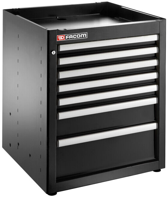 Facom Armoire basse JLS3 7 tiroirs noire (JLS3-MBS7TBS)