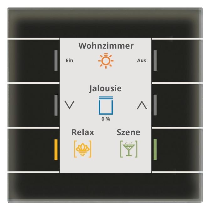 MDT BE-GT20S.02S KNX Glastaster II Smart (BE-GT20S.02S)