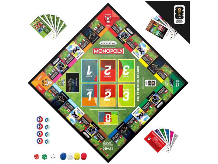 Hasbro Monopoly Fifa Edition Core Game (Französisch)