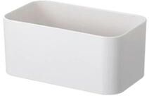 Uplift Treasures Wall Mounted Storage Organizer Box Adhesive Shelf Rack white S