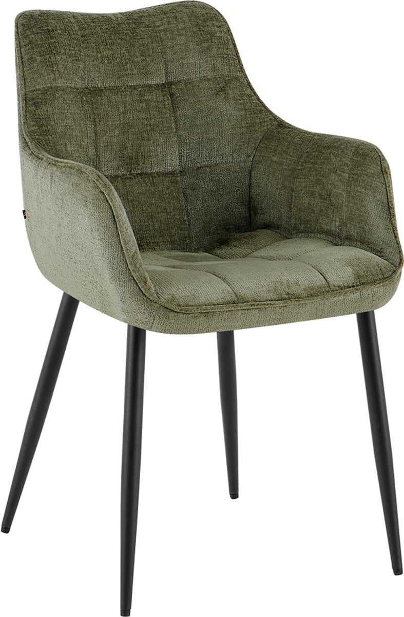Benoa Eetkamerstoel Lucille Arm Perfect Harmony - Groen - Set van 2