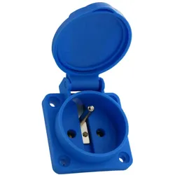 Einbausteckdose 230V 16A IP54 Steckdose französisches System Doktorvolt VZ 16 DV