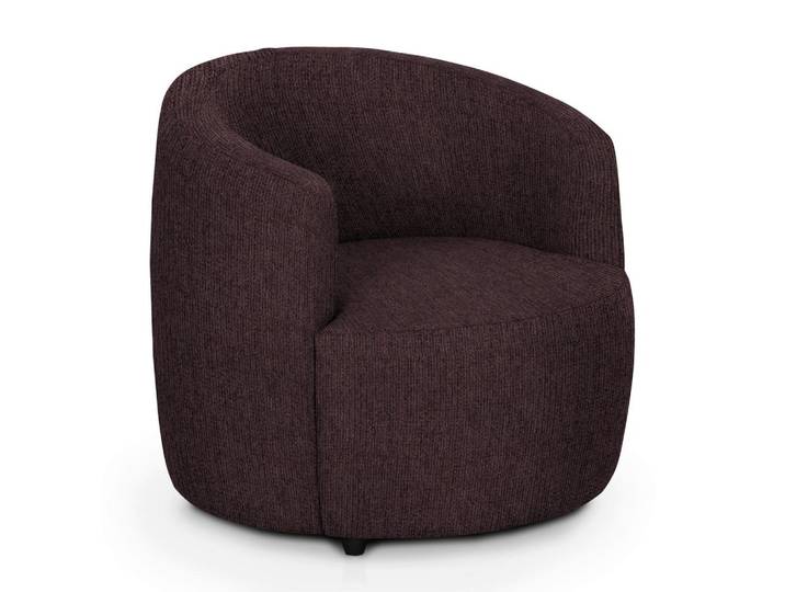 Polstersessel Pina Braun Chenille