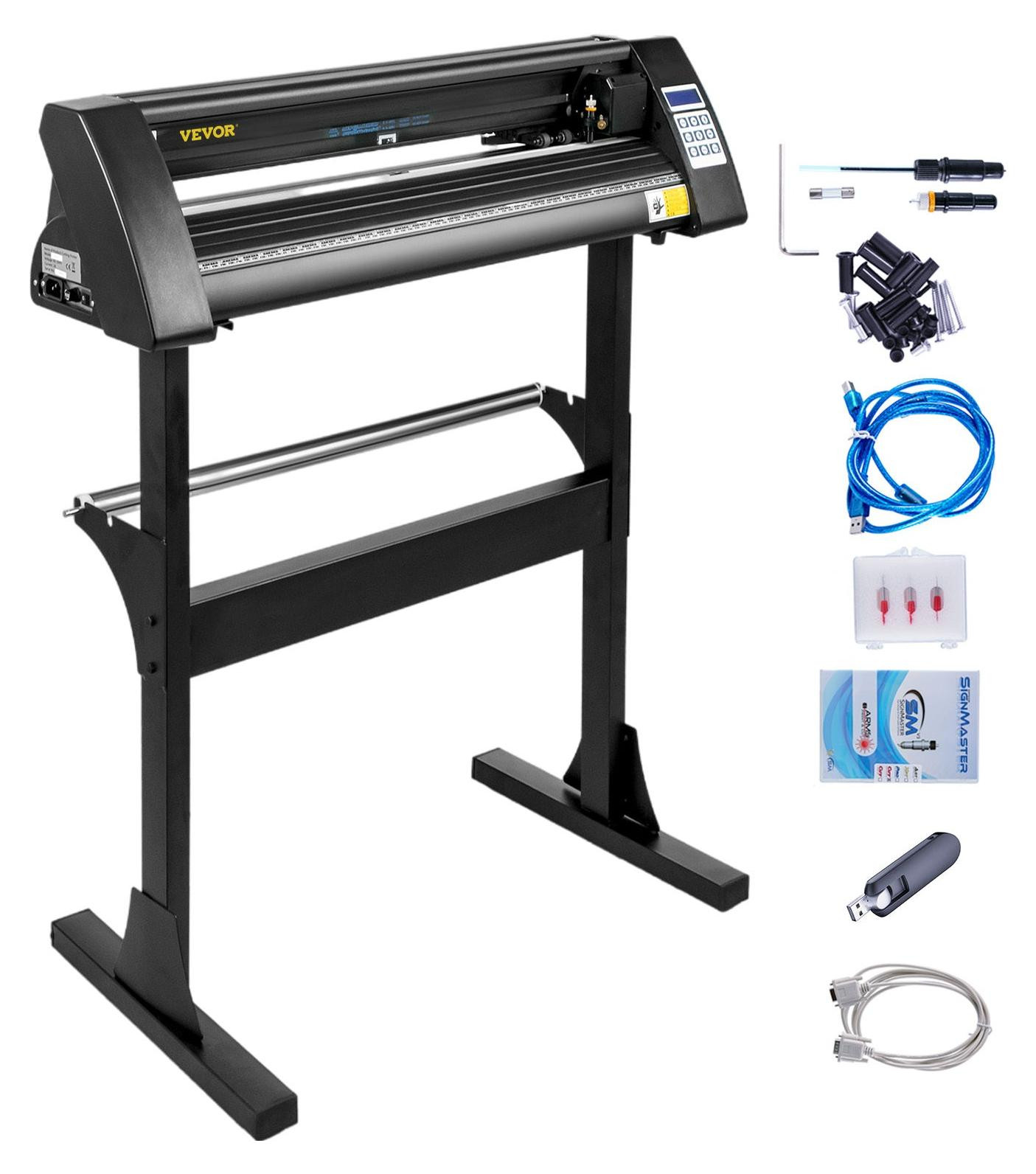 Selius Vinyl snijplotter met 630mm snijbreedte en LCD bedieningspaneel