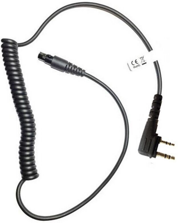 3M Peltor - Câble FLX2-ASDS51 Câble FLX2 Peltor avec cordon torsadé pour radio ICOM