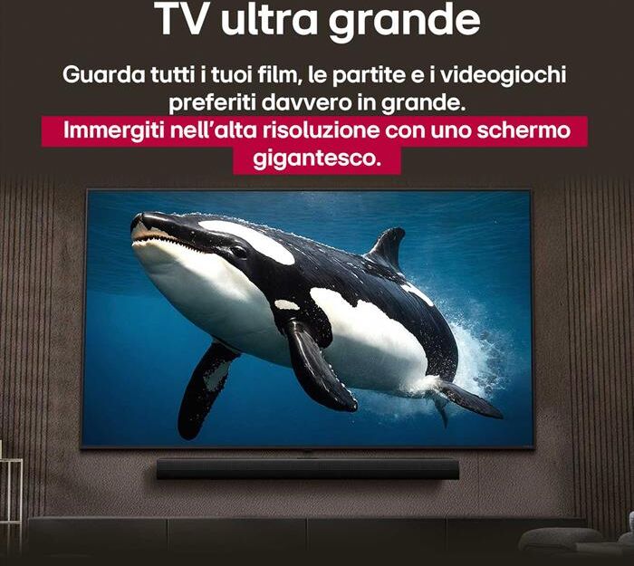 LG Smart Tv Led Uhd 4k 43" 43ua75006la-nero