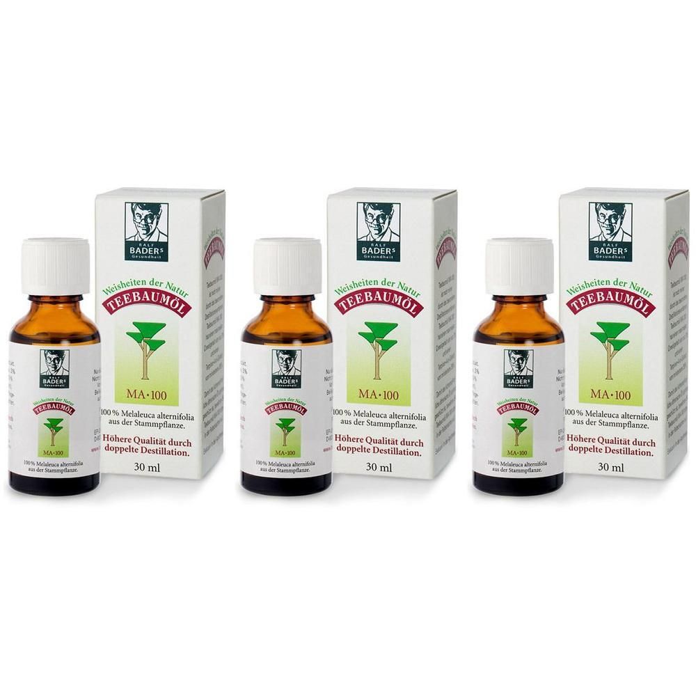 Teebaum ÖL Amax Ma-100 x3 3x30 ml Ätherisches Öl