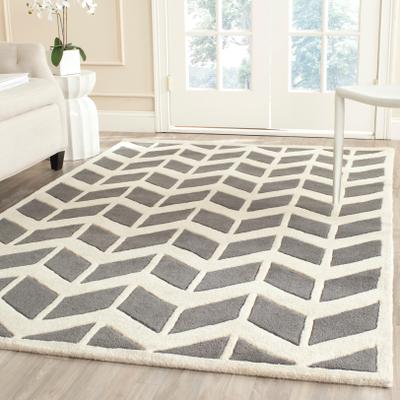 SAFAVIEH Handmade Chatham Cleta Modern Wool Rug