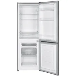 HomeX CFS1110-S, Kühlschrank Freistehend, Silber
