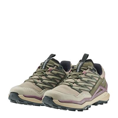 Wanderschuh LOWA "MADDOX PRO GORE-TEX LO WS", Damen, Gr. 39,5, beige (desert, alt rosa), Synthetik, Textil, Schuhe Wanderschuh, wasserdicht, winddicht,atmungsaktiv dank GORE-TEX Membrane