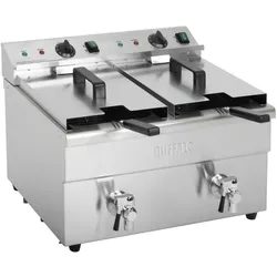 Buffalo Doppel-Induktionsfritteuse 2x 3000W
