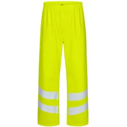 Warnschutz PU-Regenhose "2921-102" Safety - 4XL - gelb